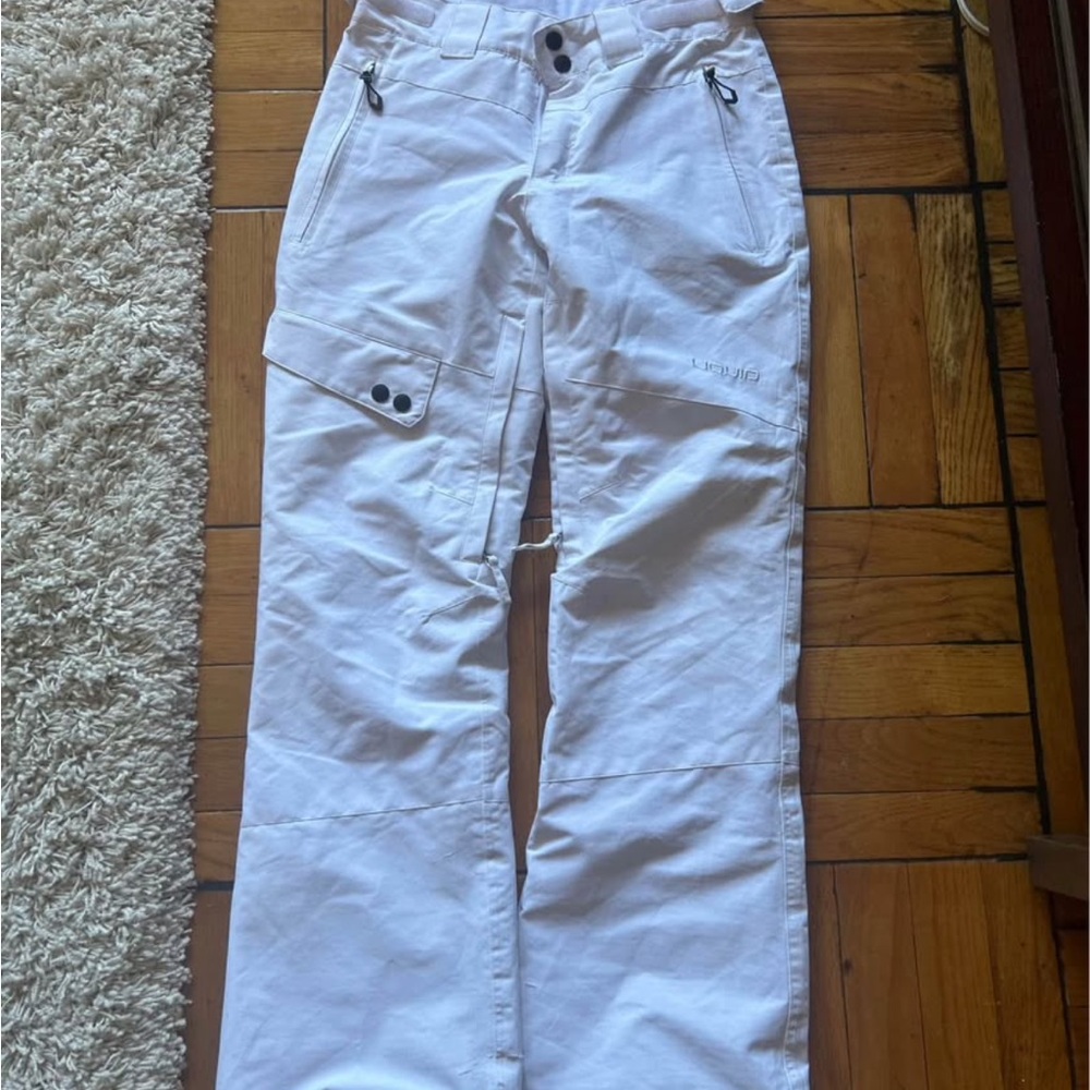 White XS Snow Pants